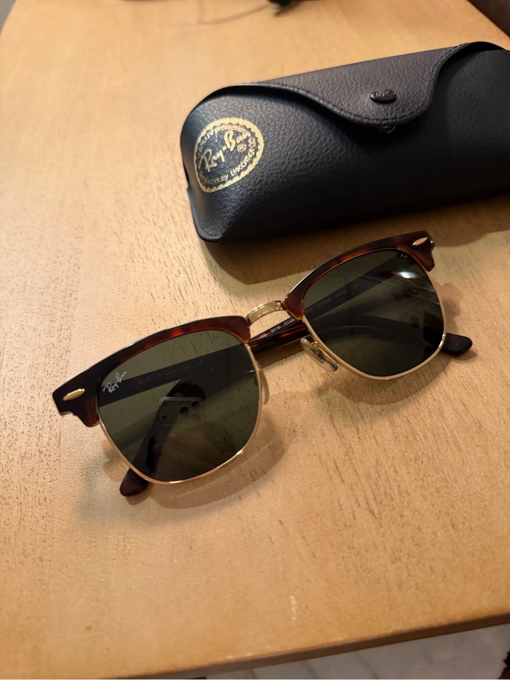 Mens Ray-Ban clubmaster